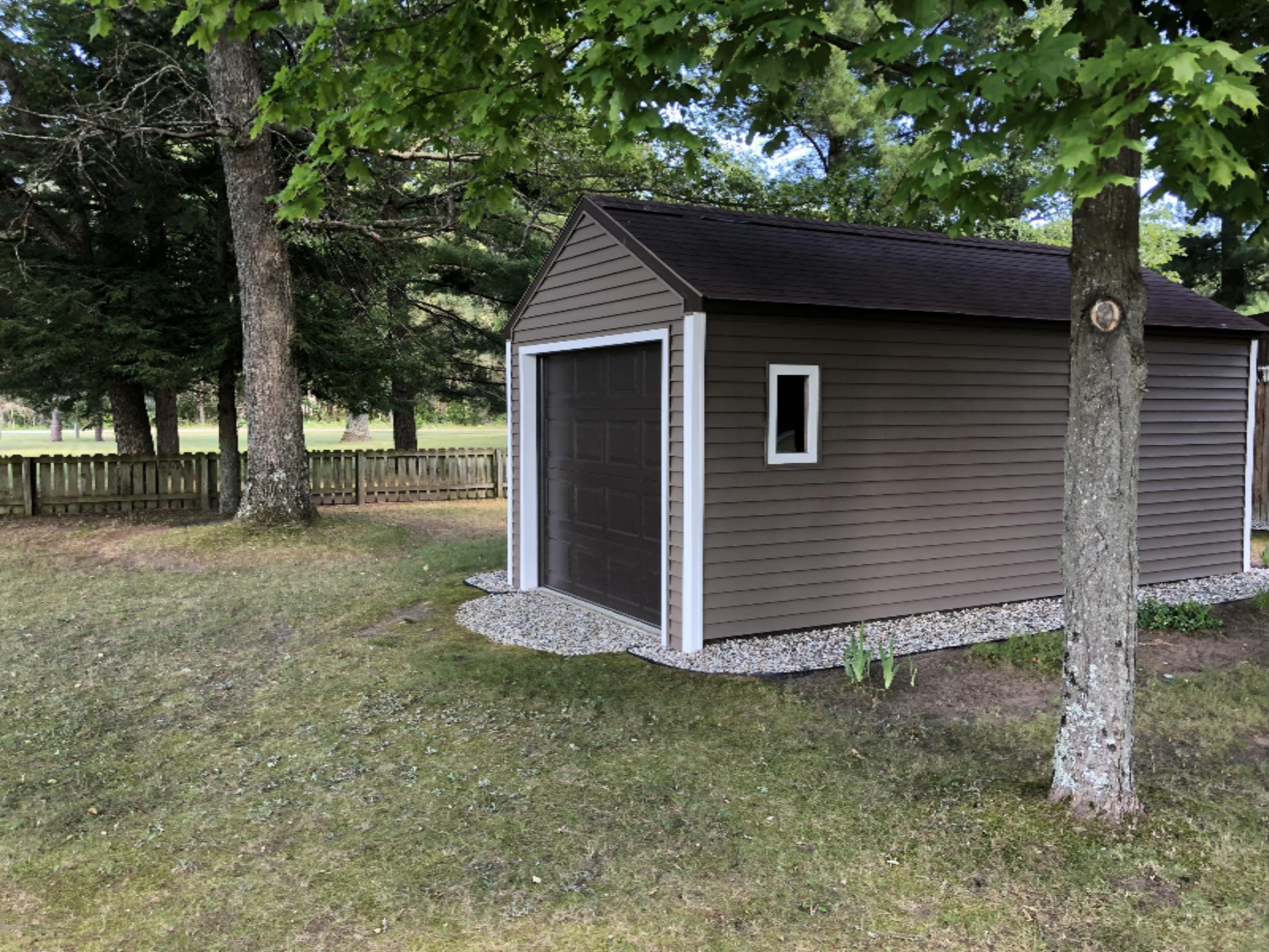 4219 North High Bridge Road Brethren, MI 49619 - Photo 25 of 36 Detached 1 car garage too.