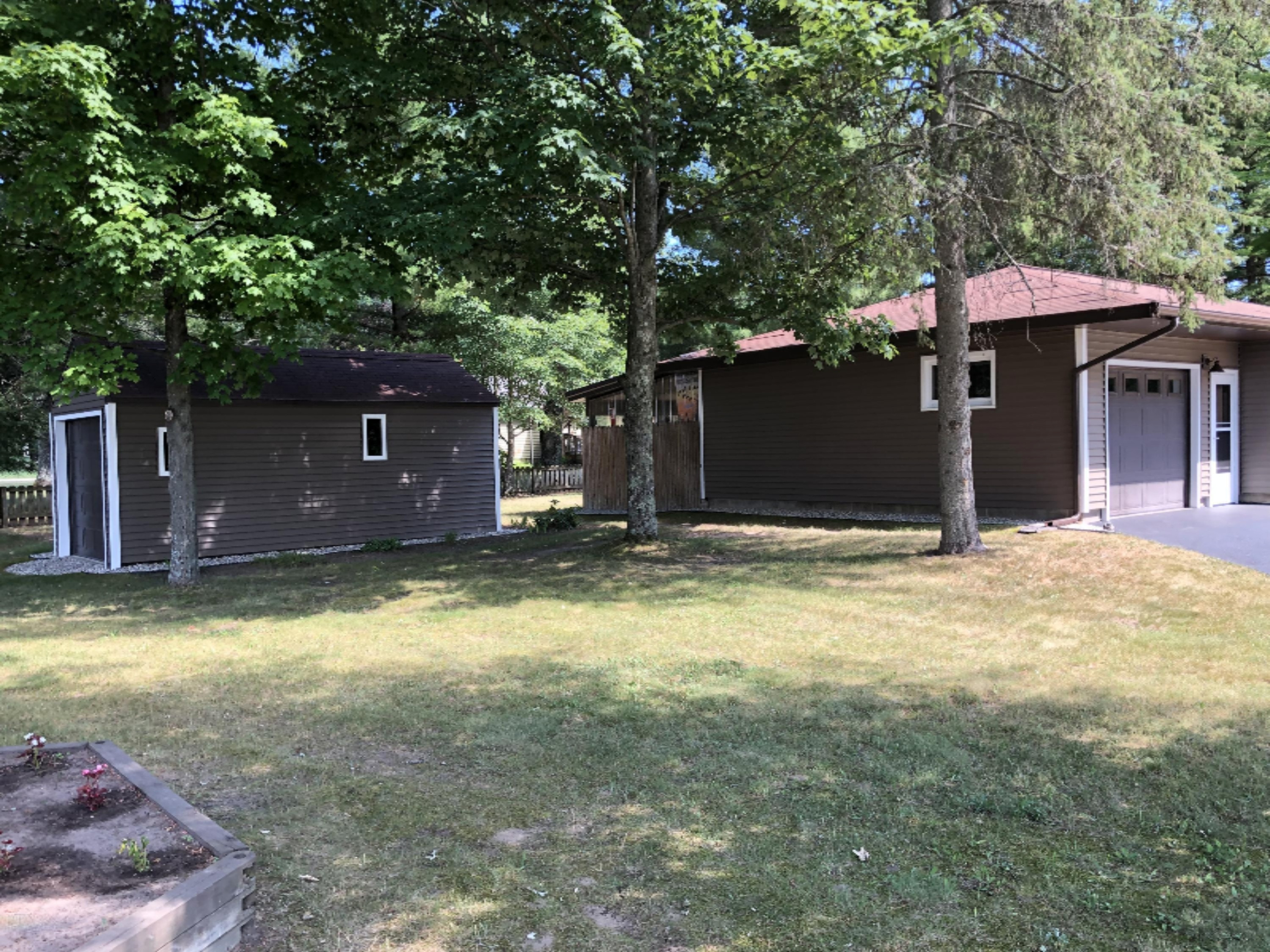 4219 North High Bridge Road Brethren, MI 49619 - Photo 27 of 36 Spacious yard