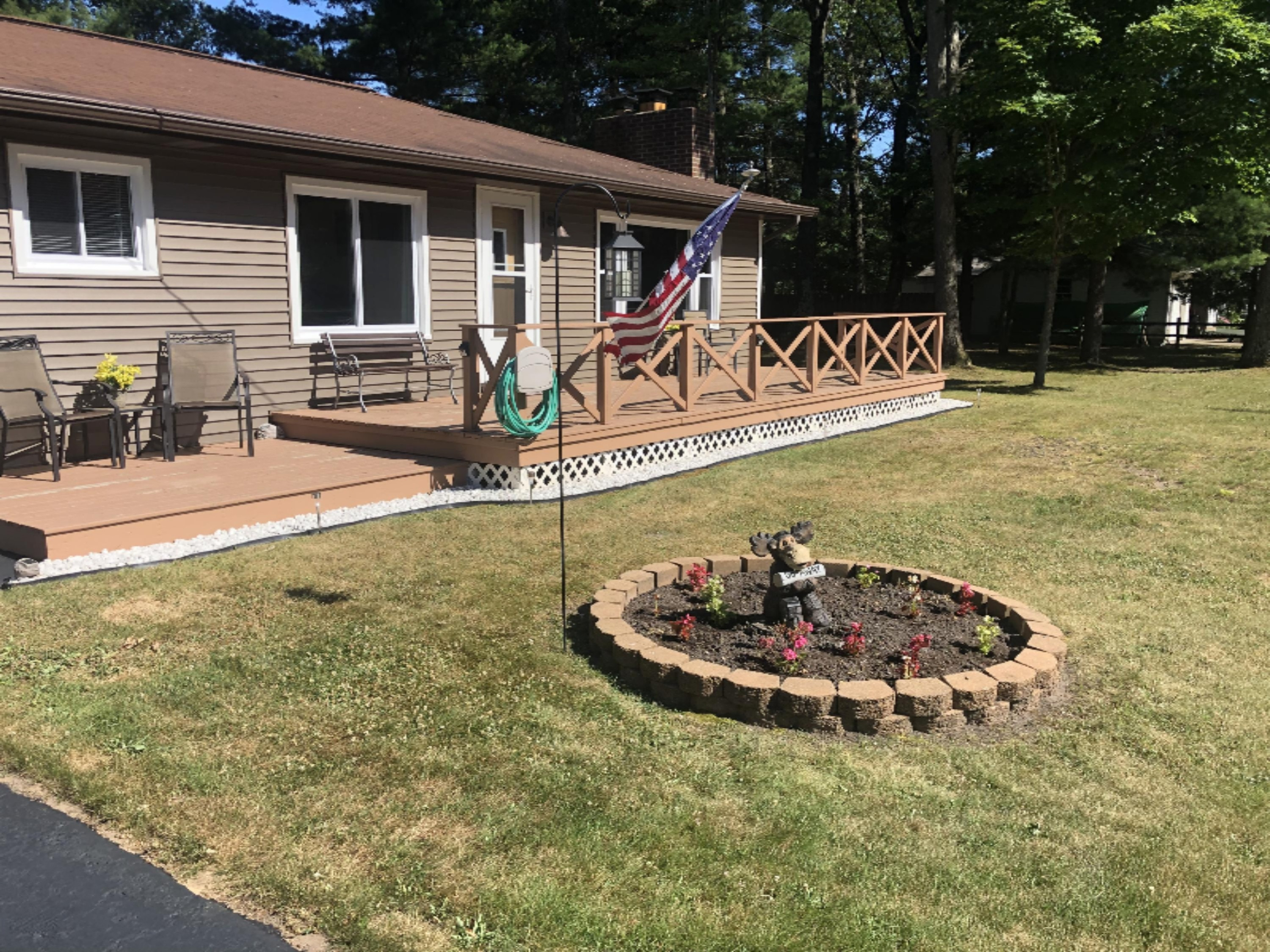 4219 North High Bridge Road Brethren, MI 49619 - Photo 3 of 36 Inviting entry