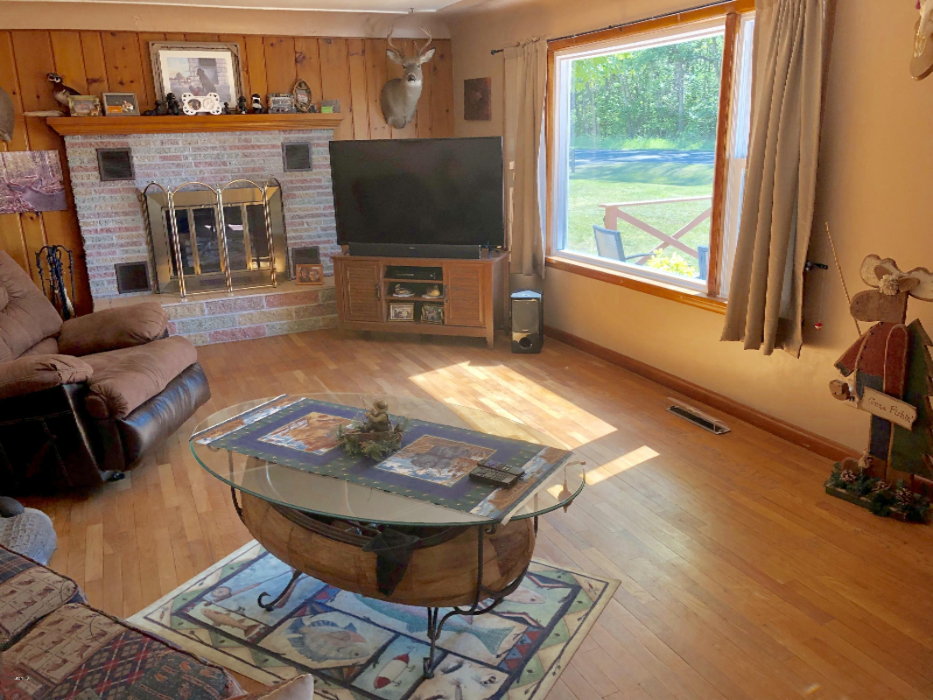 4219 North High Bridge Road Brethren, MI 49619 - Photo 5 of 36 Spacious living room