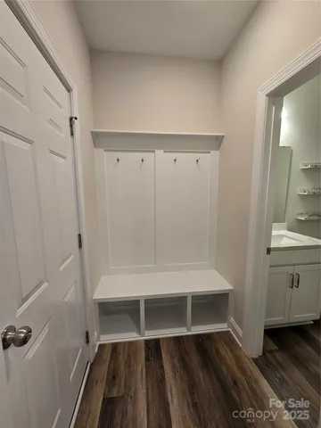 a view of walk in closet