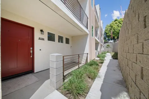 a view of a back yard of the house