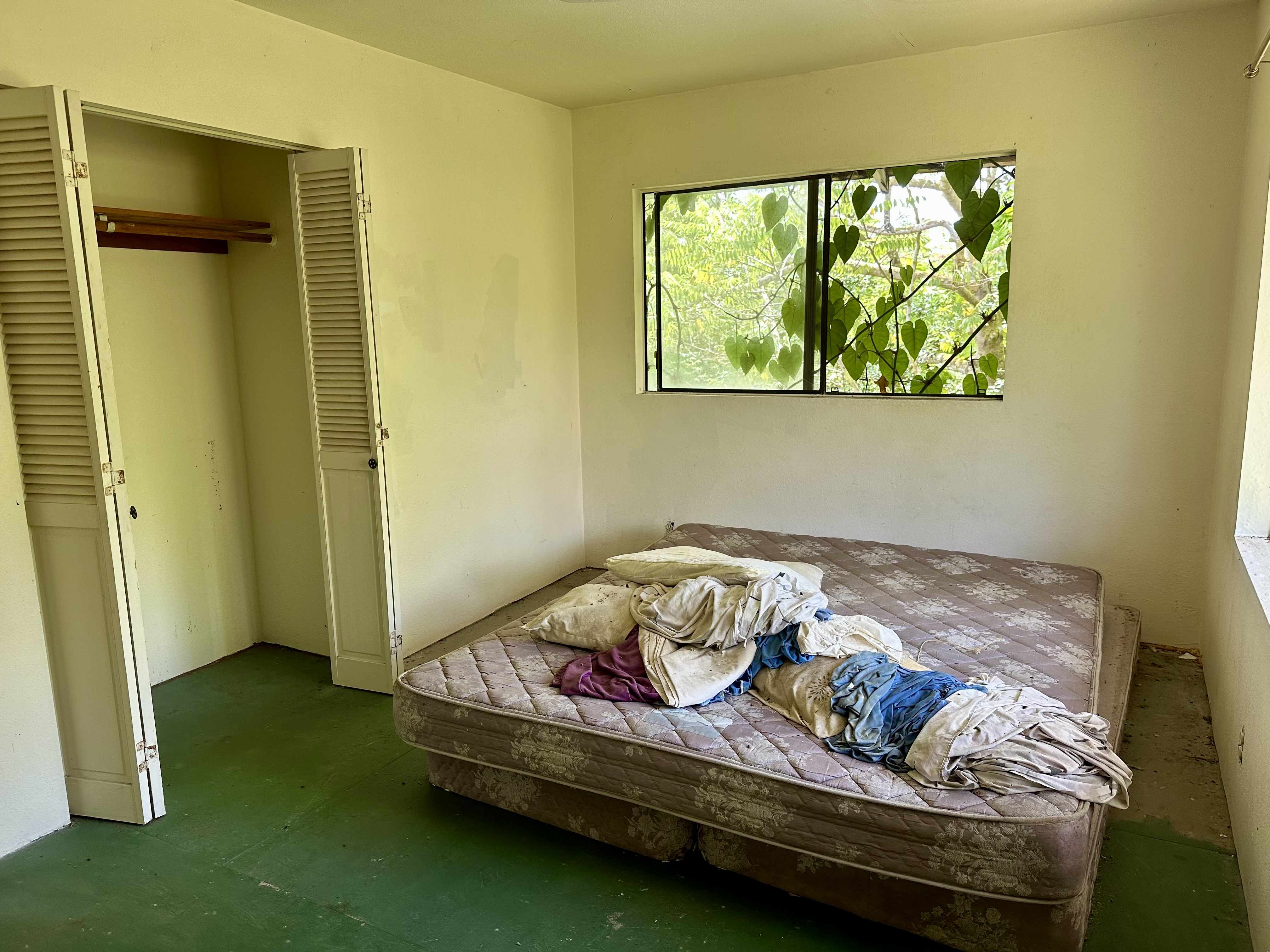15-1105 Ama U Road Keaau, HI 96749 - Photo 20 of 29 a bed sitting in a bedroom next to a window