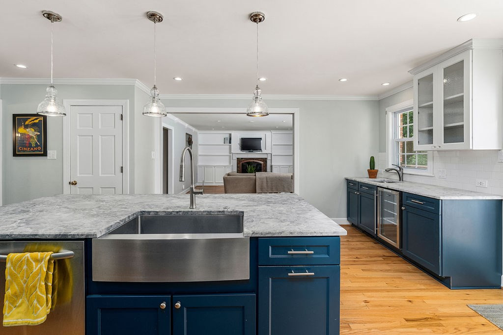 5409 Alpine Drive Raleigh, NC 27609 - Photo 13 of 30 Huge island, lots of counter space and cabinets! Kitchen