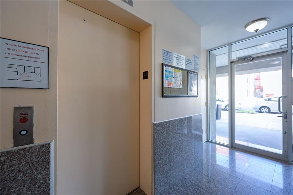 1663 West 6th Street, Unit 3B Brooklyn, NY 11223 - Photo 15 of 16 a view of a hallway with wooden floor and furniture