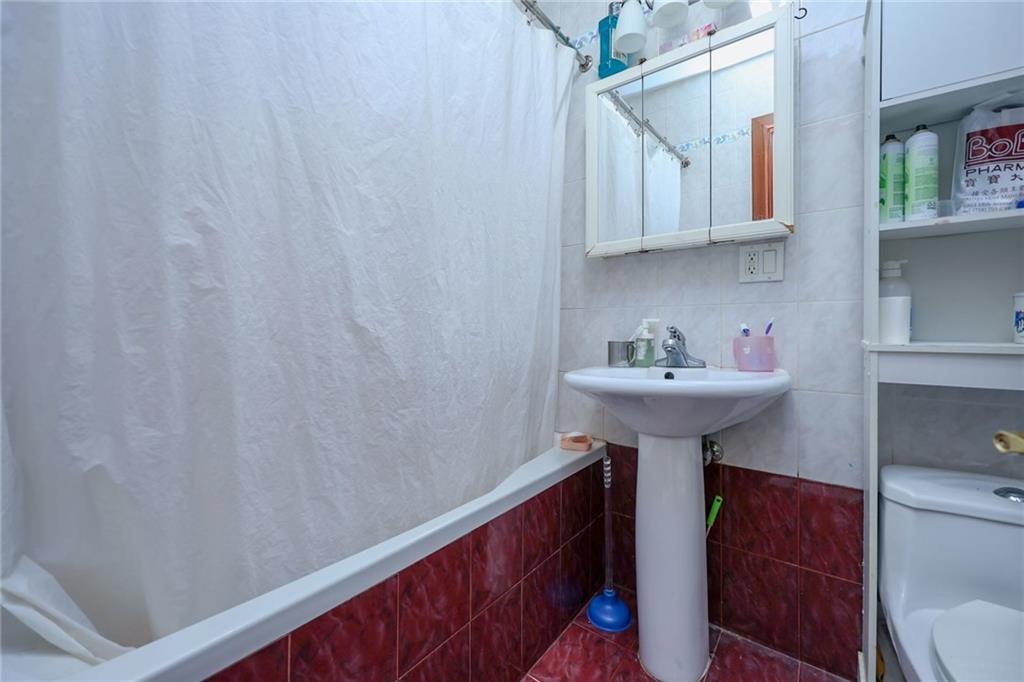 1663 West 6th Street, Unit 3B Brooklyn, NY 11223 - Photo 8 of 16 a bathroom with a sink toilet and vanity