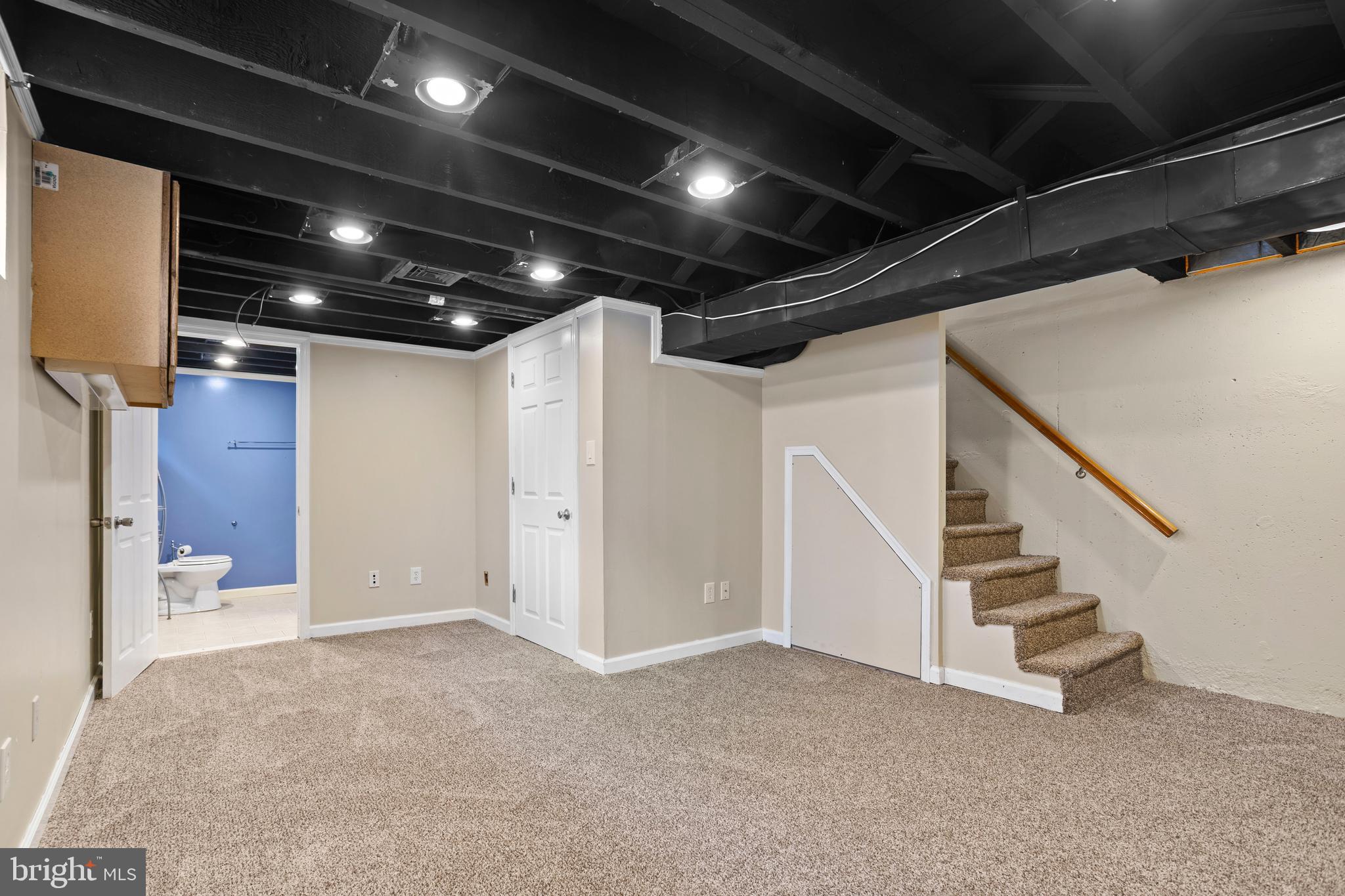 512 W Road Ridley Park, PA 19078 - Photo 19 of 25 a view of an empty room with stairs