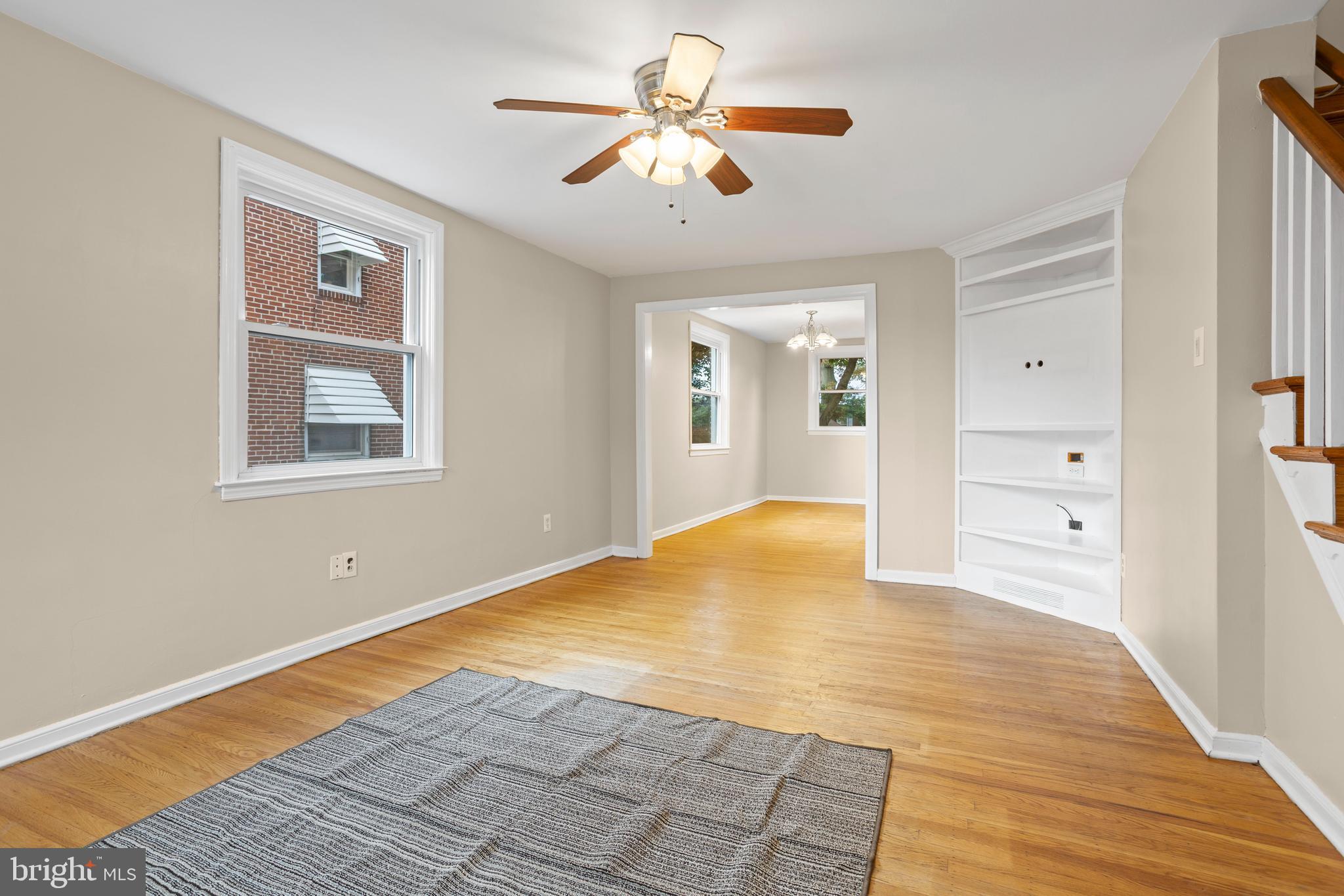 512 W Road Ridley Park, PA 19078 - Photo 3 of 25 a view of empty room with wooden floor