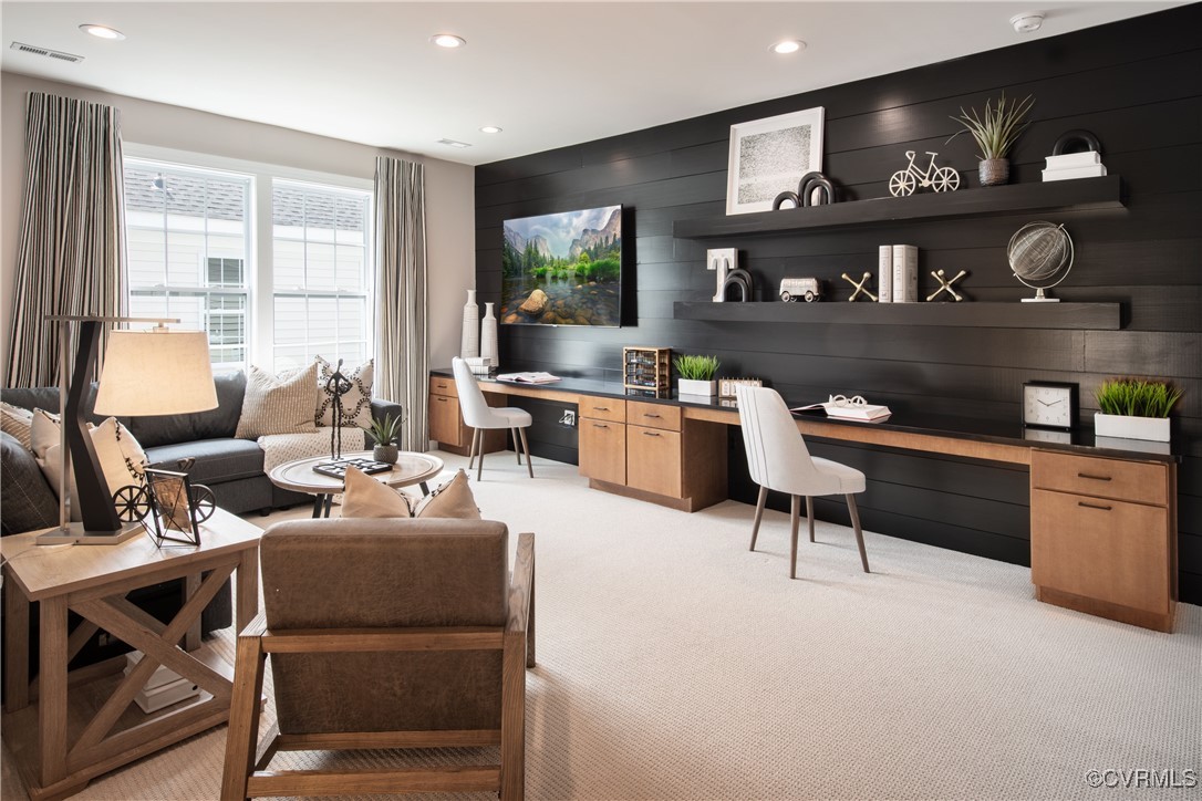 Undisclosed Address Chester, VA 23831 - Photo 16 of 35 a living room with furniture and a floor to ceiling window