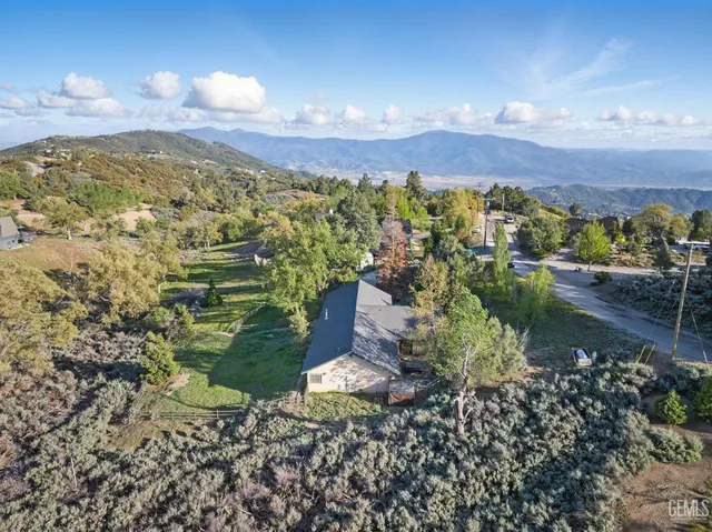 a view of a lake with lots of trees