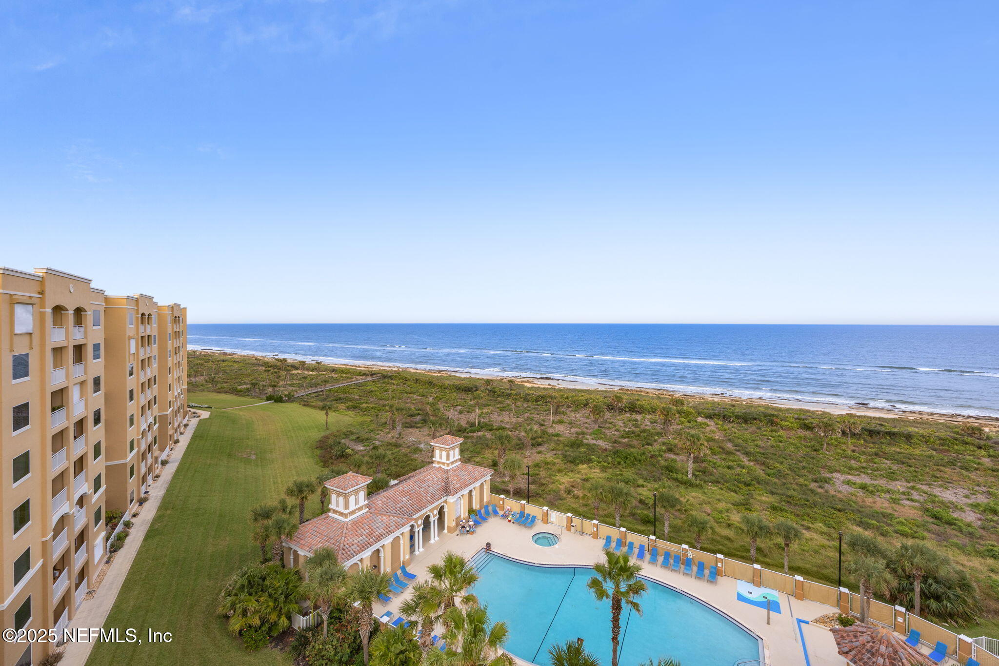 60 Surfview Drive, Unit 801 Palm Coast, FL 32137 - Photo 21 of 64 a view of an ocean from a balcony