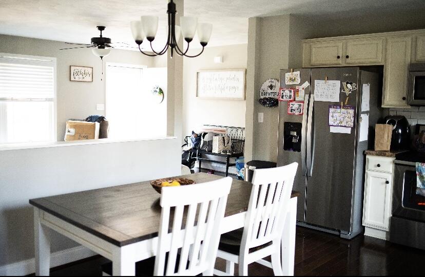 8320 Robin Lynn Road Roanoke, VA 24019 - Photo 4 of 21 a view of a dining room with furniture and wooden floor