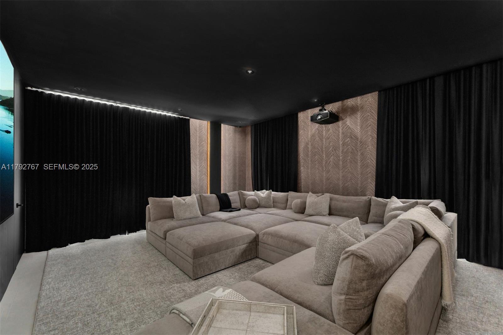 13180 Old Cutler Road Pinecrest, FL 33156 - Photo 19 of 66 a living room with furniture and a window