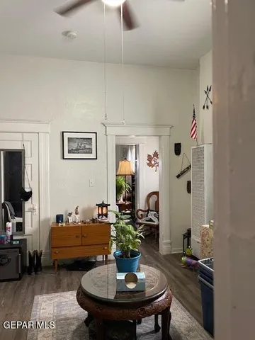 a view of a house with snow on the road