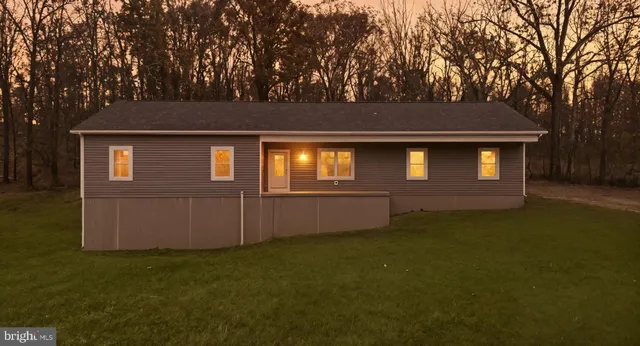 front view of house with a yard