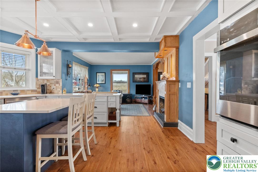 4303 Newburg Road Bethlehem, PA 18020 - Photo 16 of 63 a view of a dining room with furniture window and wooden floor