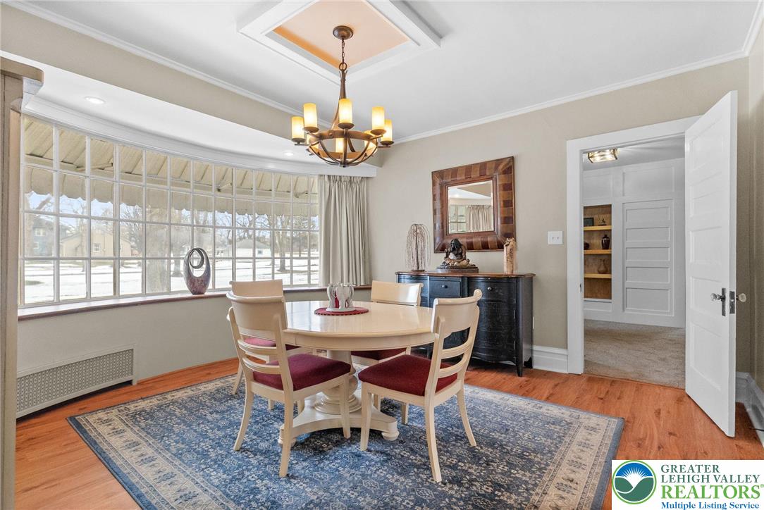 4303 Newburg Road Bethlehem, PA 18020 - Photo 19 of 63 a view of a dining room with furniture window and wooden floor
