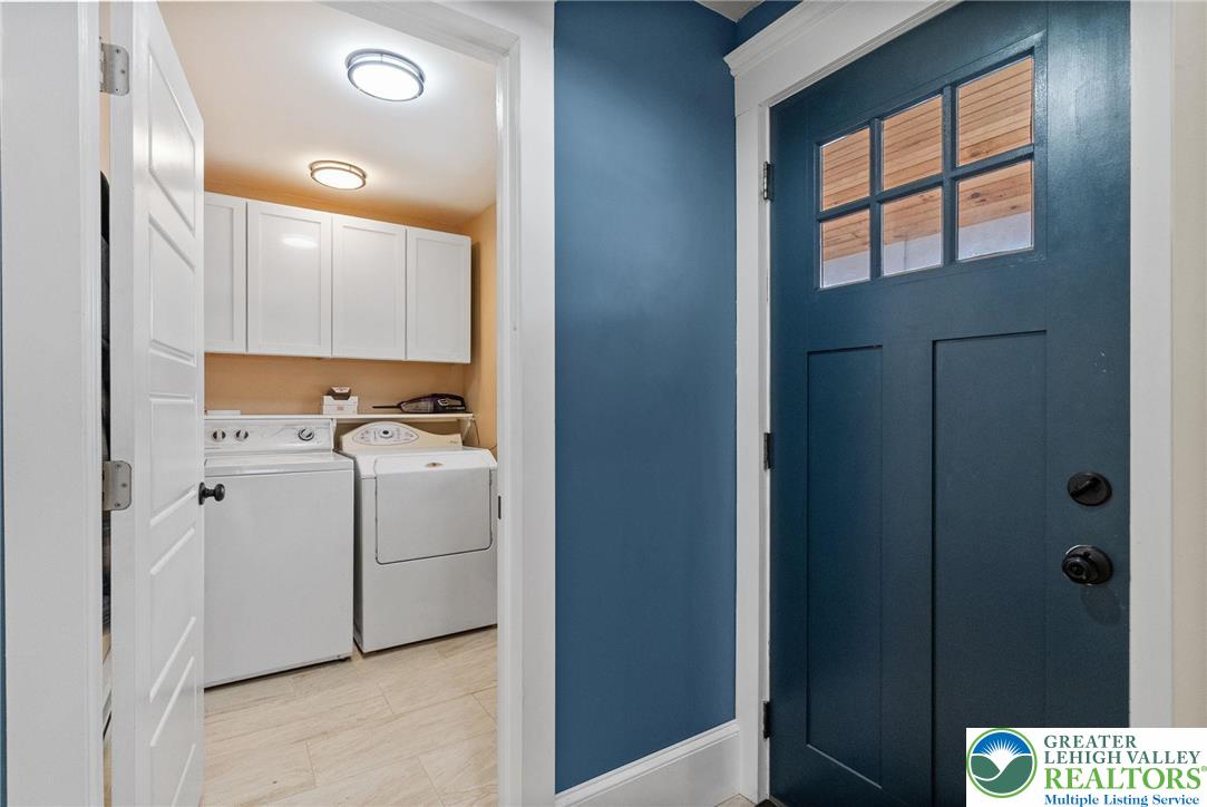 4303 Newburg Road Bethlehem, PA 18020 - Photo 27 of 63 a view of storage and utility room with washer and dryer