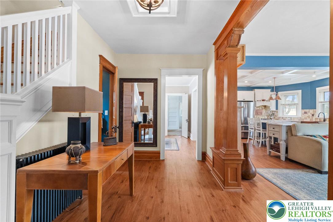 4303 Newburg Road Bethlehem, PA 18020 - Photo 4 of 63 a view of a dining room with furniture and wooden floor