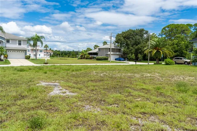 a view of a back yard