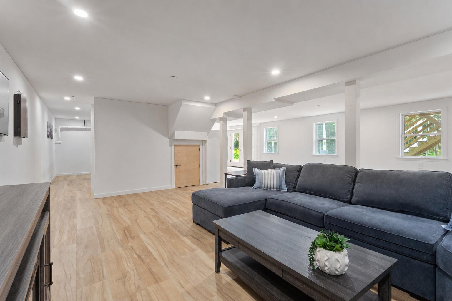 157 Brimstone Road Arundel, ME 04046 - Photo 55 of 85 Finished Walk-Out Basement