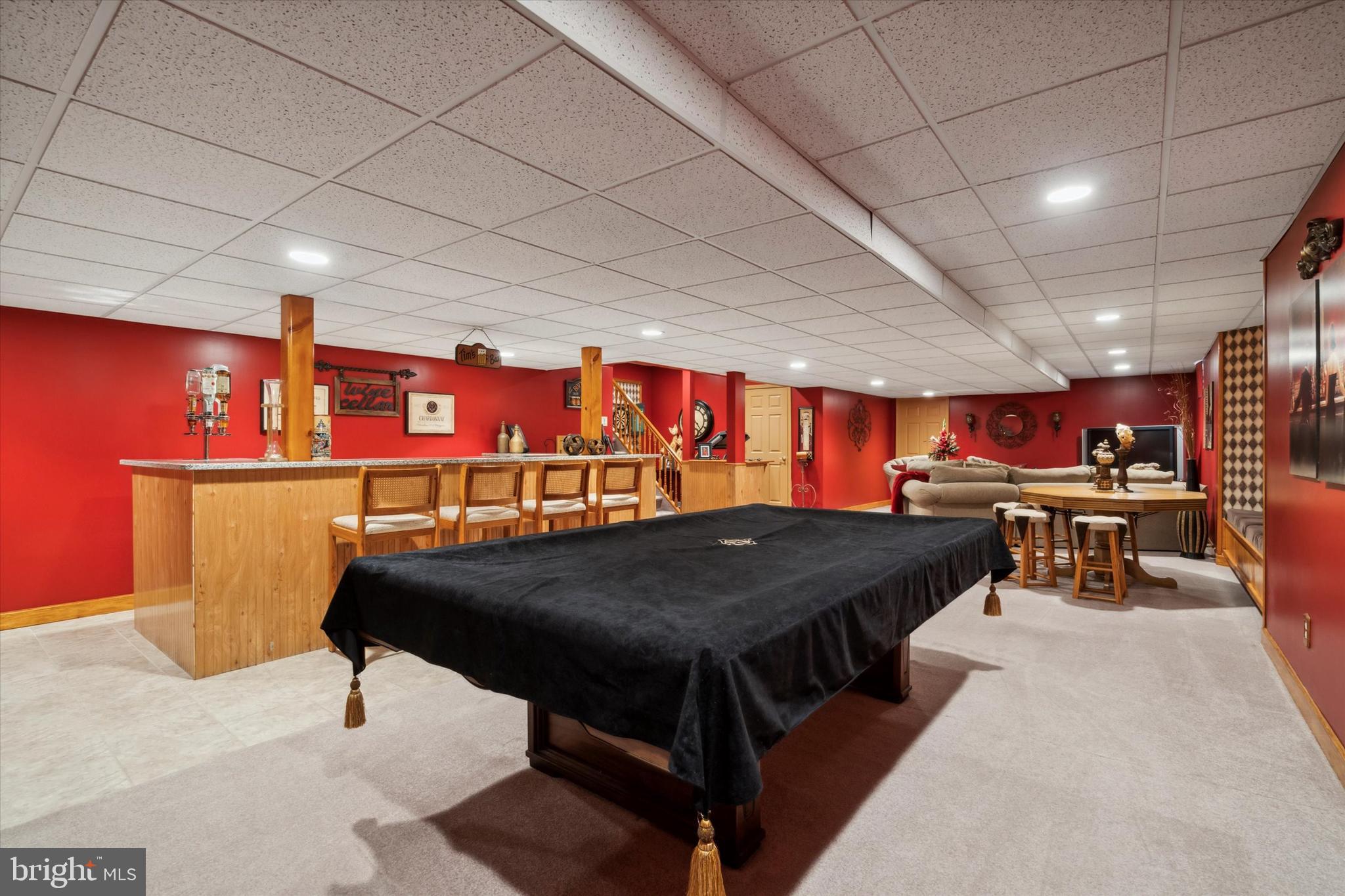 1268 Holly Road Warrington, PA 18976 - Photo 38 of 42 Basement Billiard area