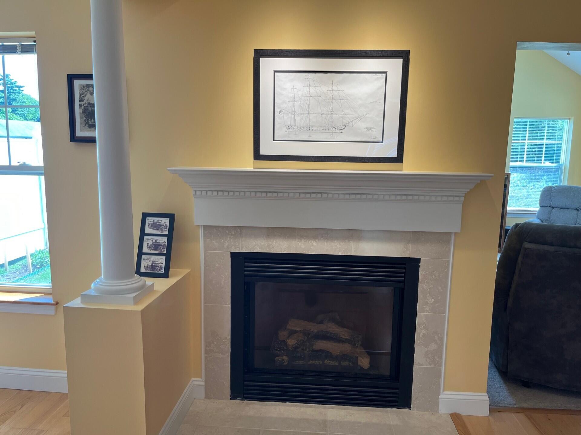 54 Kavanaugh Road, Unit 54 Old Orchard Beach, ME 04064 - Photo 5 of 33 fireplace