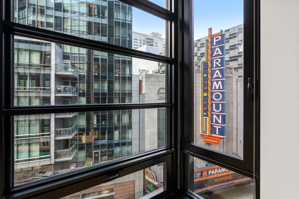 580 Washington Street, Unit 611 Boston, MA 02111 - Photo 6 of 39 a view of a building from a window