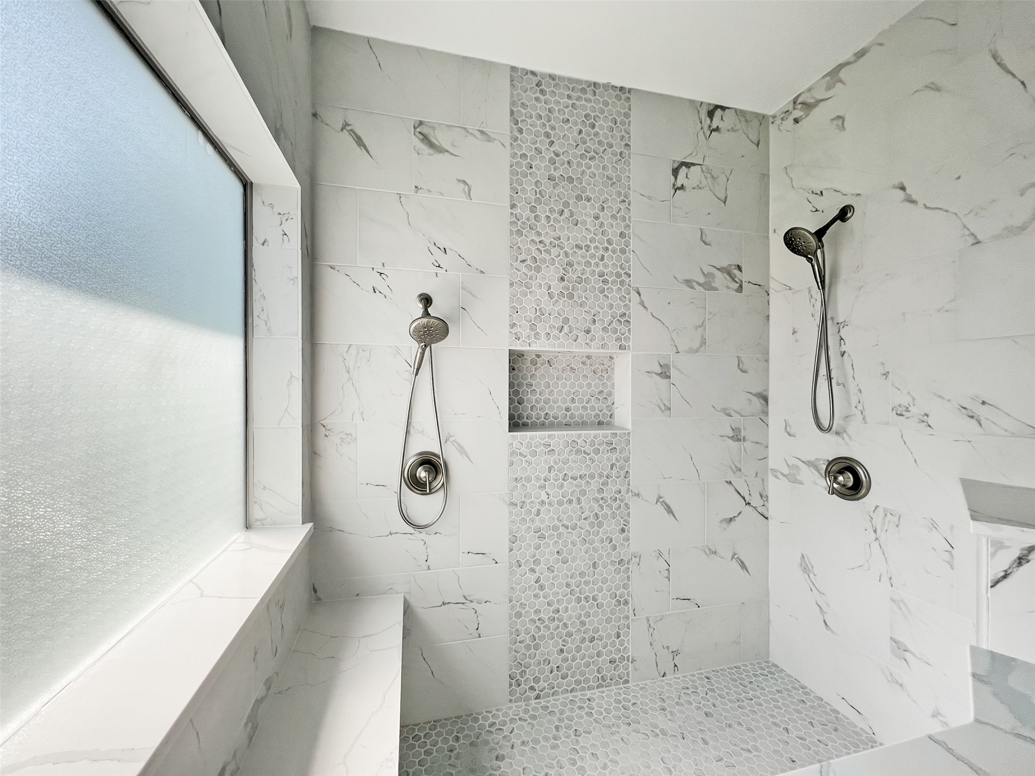3917 Bronco Bend Loop Austin, TX 78744 - Photo 22 of 40 Primary Bathroom Dual Shower