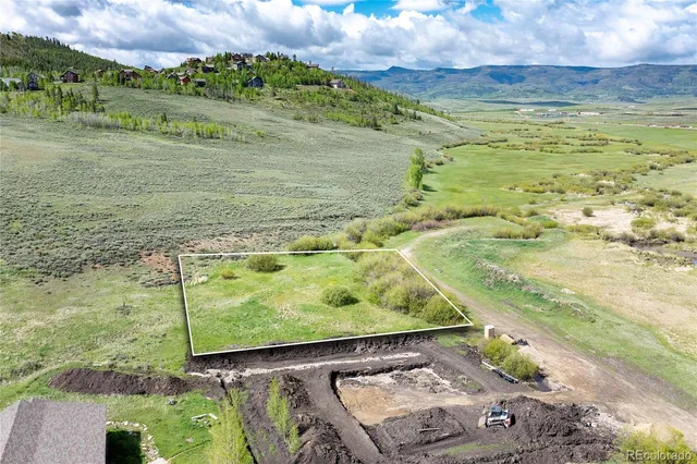a view of an outdoor space and swimming pool