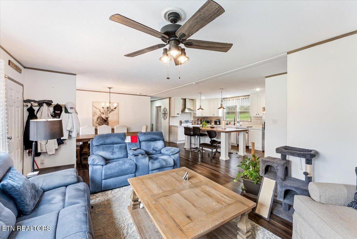 590 McGaha Chapel Road Cosby, TN 37722 - Photo 10 of 45 10-Living Room A2