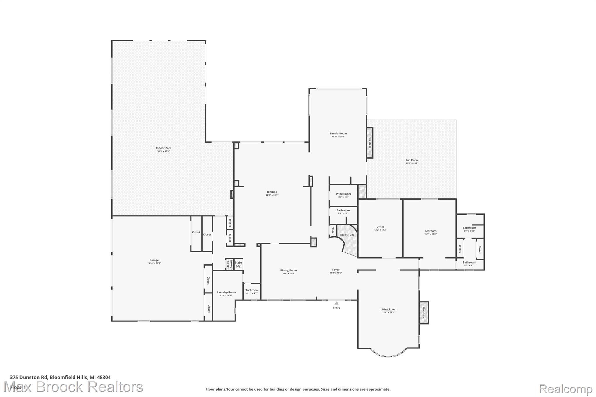 375 Dunston Road Bloomfield Hills, MI 48304 - Photo 57 of 59 First Floor