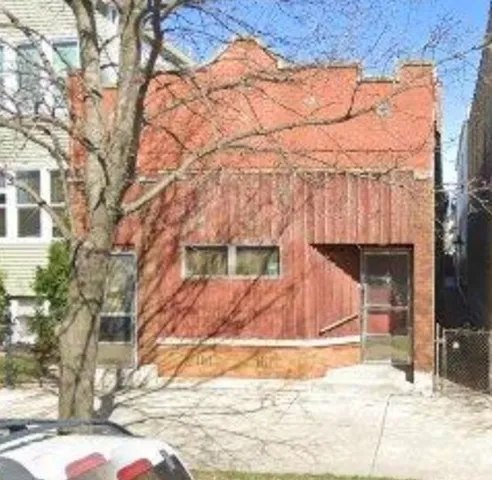 a backyard of a house