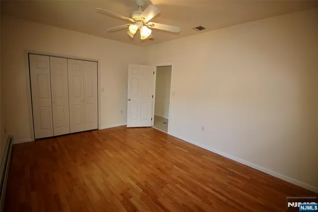 wooden floor in an empty room