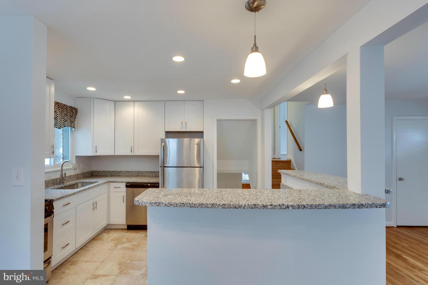 6826 Inverness Drive Springfield, VA 22150 - Photo 7 of 24 Looking into Kitchen