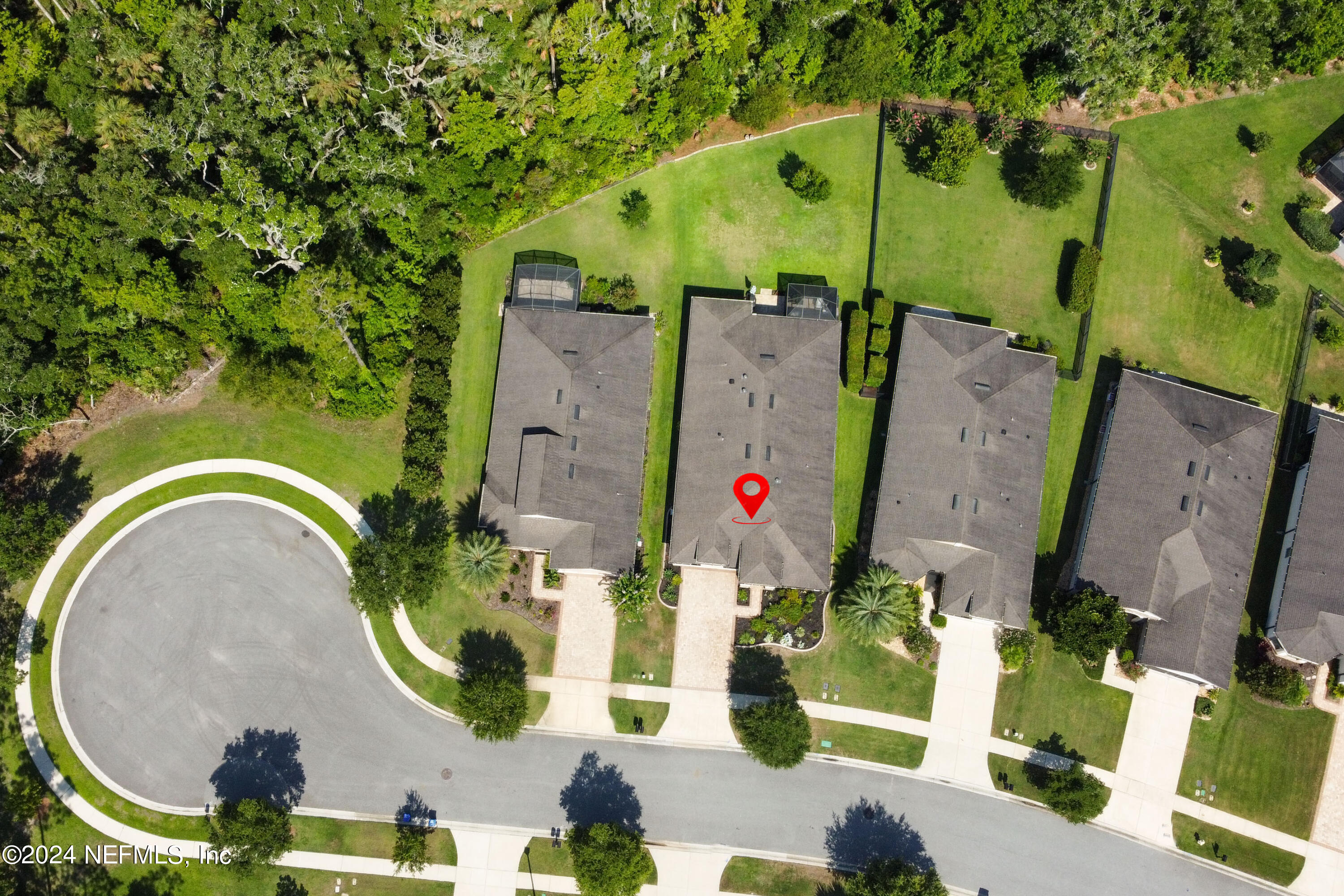 48 Eagle Crest Lane Ponte Vedra, FL 32081 - Photo 40 of 94 an aerial view of a house with swimming pool and porch