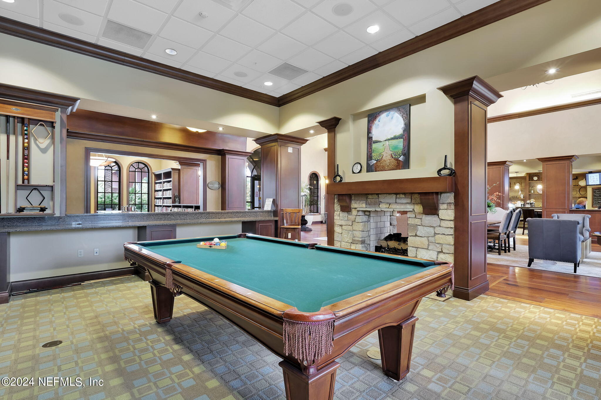 48 Eagle Crest Lane Ponte Vedra, FL 32081 - Photo 57 of 94 a room with pool table and windows