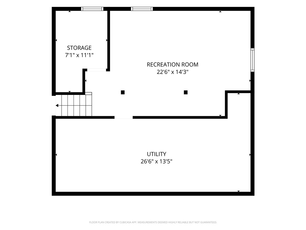 1038 Whalen Road Penfield, NY 14526 - Photo 45 of 46 Lower level – basement floor plan with approximate