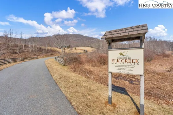 a view of a street sign