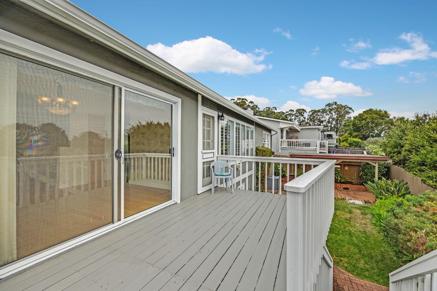 6 Fairview Place Millbrae, CA 94030 - Photo 16 of 19 a balcony with wooden floor table and chairs