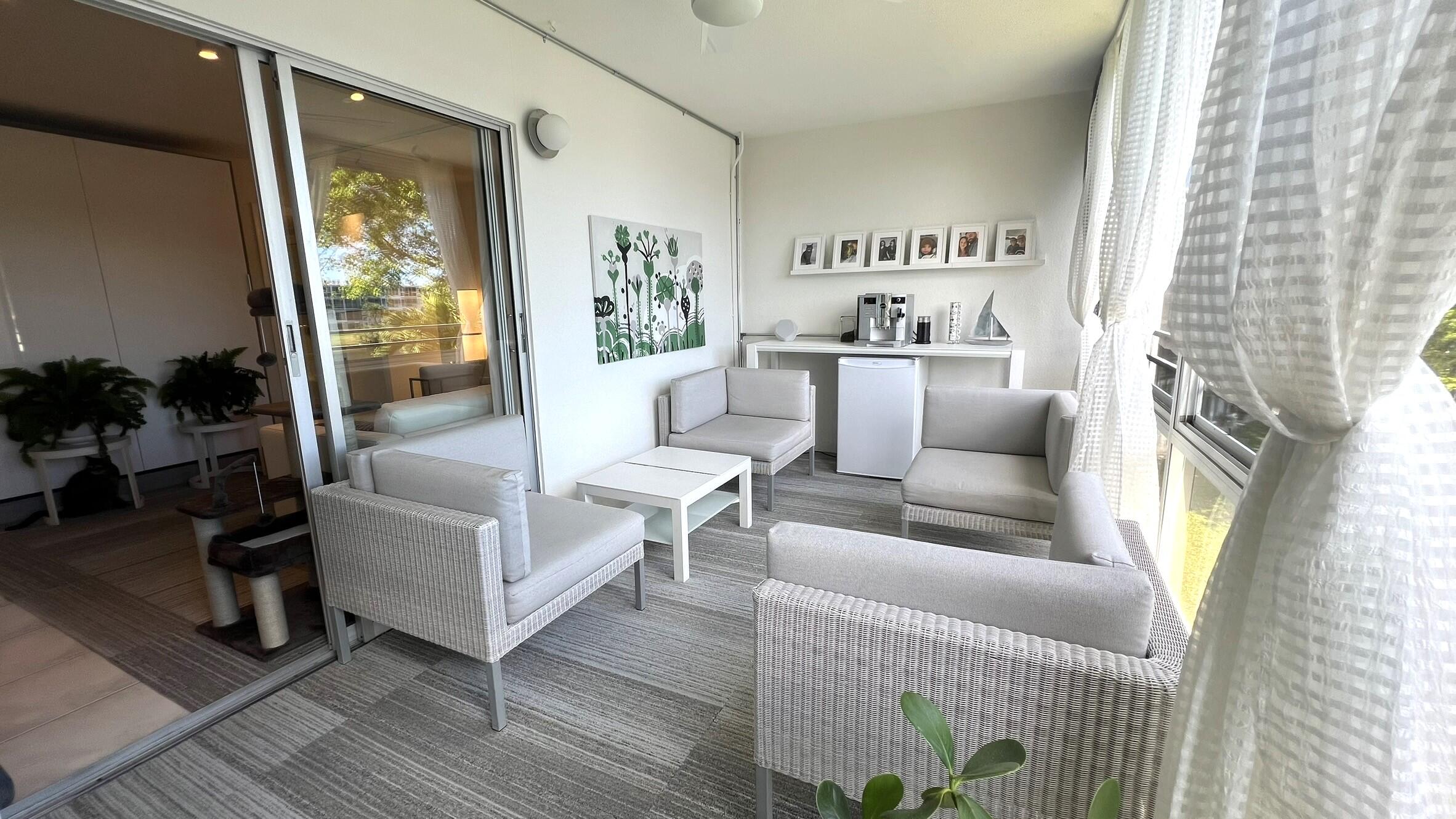 3027 Durham B Deerfield Beach, FL 33442 - Photo 25 of 25 a living room with furniture and a large window