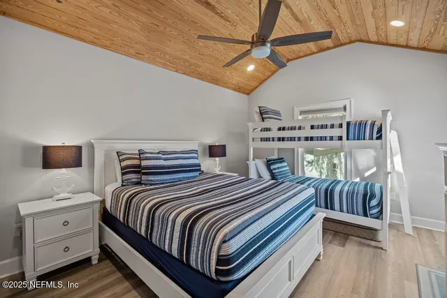 a view of outdoor space with deck and furniture