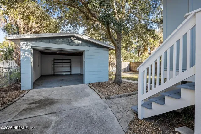 a view of water heater room