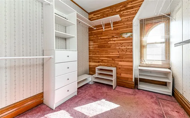 a view of room with windows