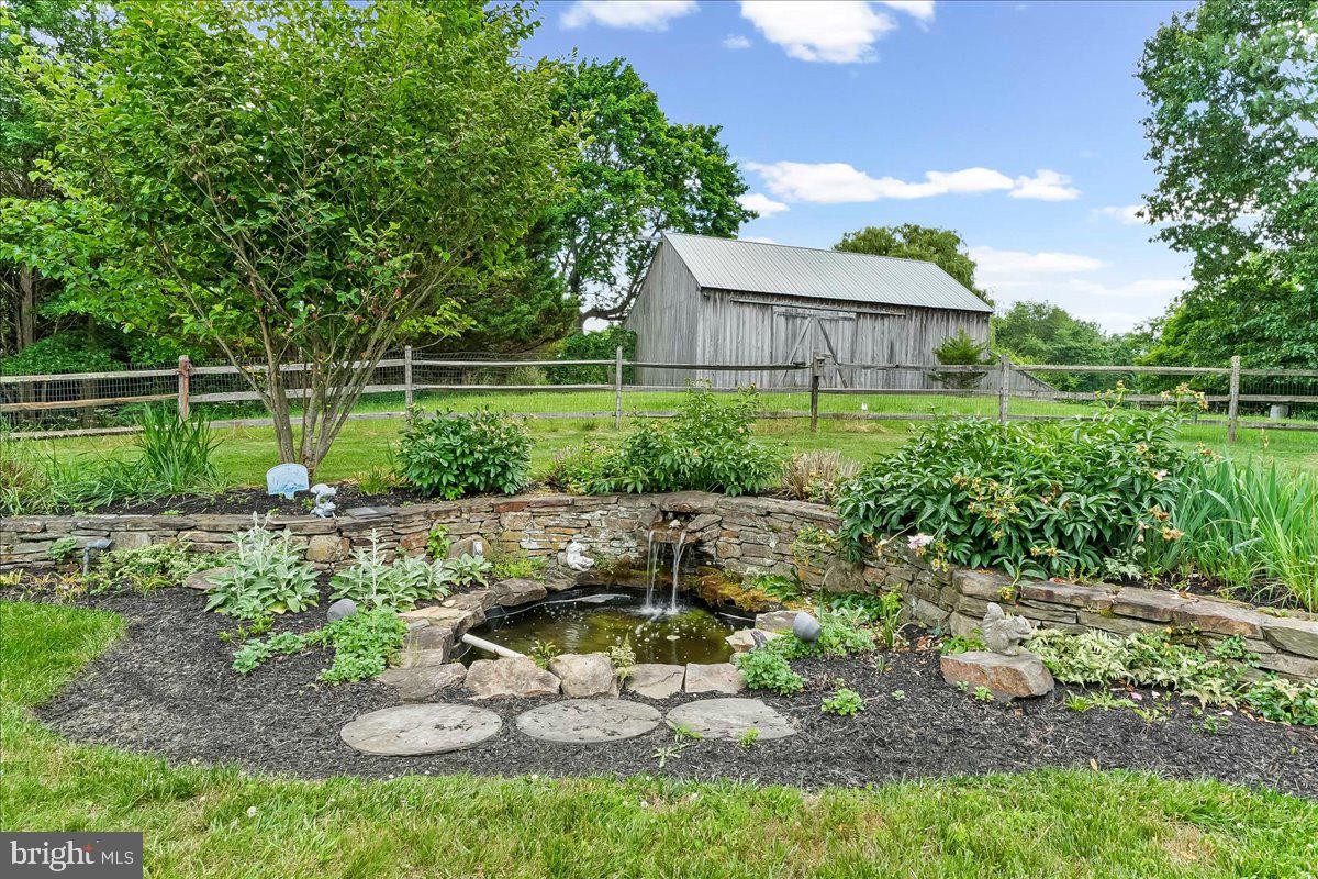 7 Bolingbroke Road West Chester, PA 19382 - Photo 67 of 86 Tranquil garden with rustic barn