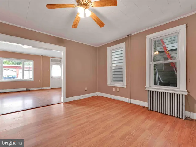a kitchen with a stove and a microwave