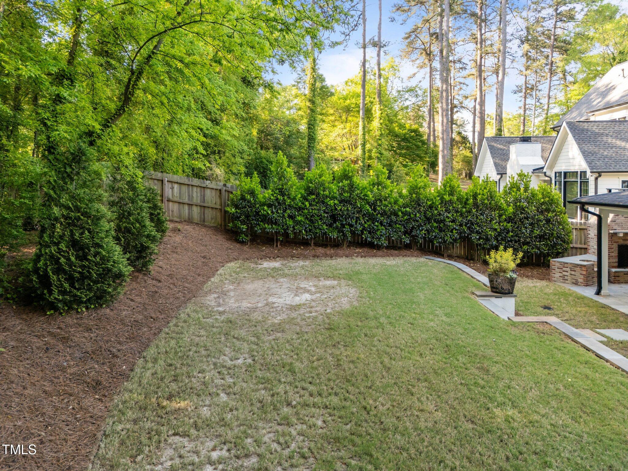 3316 Milton Road Raleigh, NC 27609 - Photo 44 of 50 a view of a garden with plants