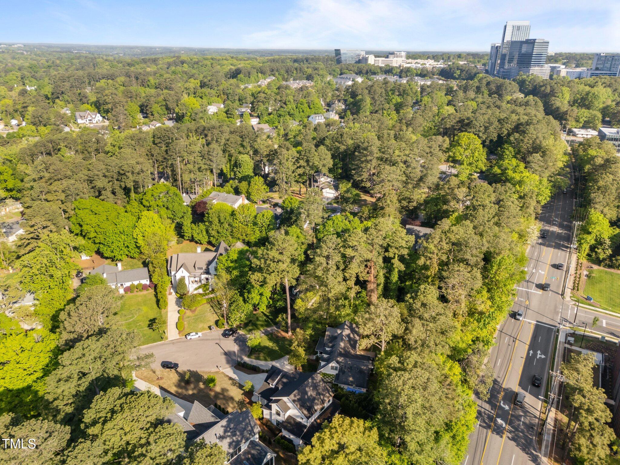 3316 Milton Road Raleigh, NC 27609 - Photo 49 of 50 view of city and mountain