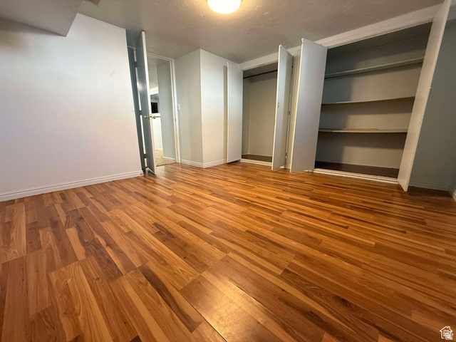 73 Garden Street Helper, UT 84526 - Photo 21 of 36 Unfurnished bedroom featuring light wood-style floors and multiple closets