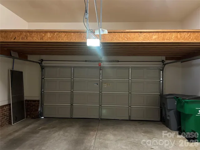 a view of a room with storage